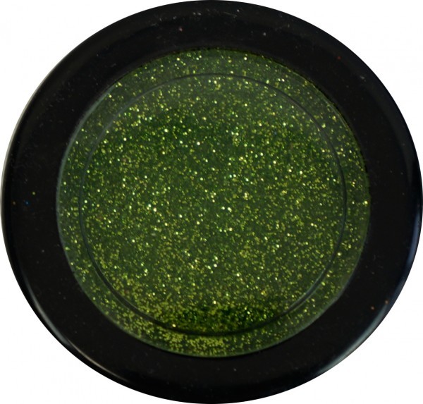 Glitter - medium ljusgrön