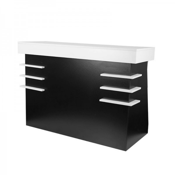 Reception desk - Black & white